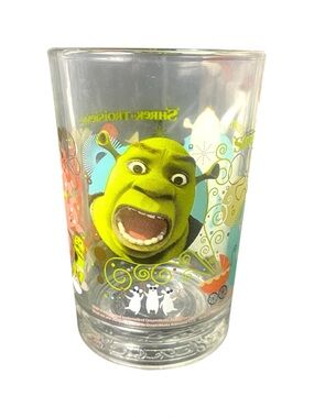 Shrek The Third 2007 Collectable McDonald’s Drinking Glass Dreamworks Kitchen
